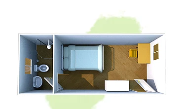 Loft Design Detachable Container House Loft Design Detachable Container House