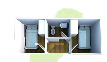 Loft Design Detachable Container House Loft Design Detachable Container House
